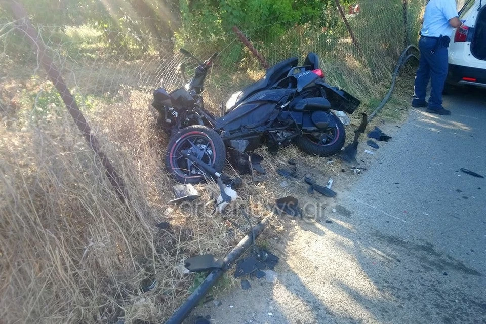 Κρήτη: Νεκρός 35χρονος δικυκλιστής σε τροχαίο στην Αγιά